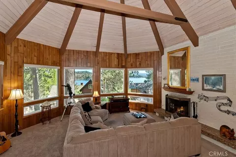 Living - 28065 Peninsula N, Lake Arrowhead, CA 92352 photo 2 of 9