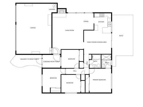 Floorplan - 2845 Roncador, Riverside, CA 92503 photo 1 of 1