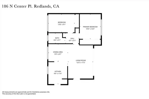 Floorplan - 186 N N Ctr, Redlands, CA 92373 photo 1 of 1