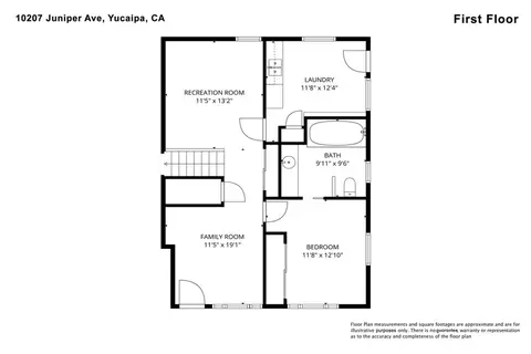 Floorplan - 10207 Juniper Ave, Yucaipa, CA 92399 photo 1 of 3