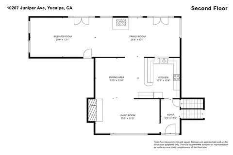 Floorplan - 10207 Juniper Ave, Yucaipa, CA 92399 photo 2 of 3
