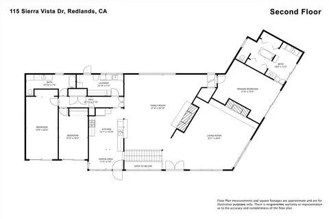 Floorplan - 115 Sierra Vista Dr, Redlands, CA 92373 photo 1 of 2