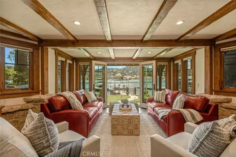 Living - 28089 Point Hamiltair, Lake Arrowhead, CA 92352 photo 5 of 6