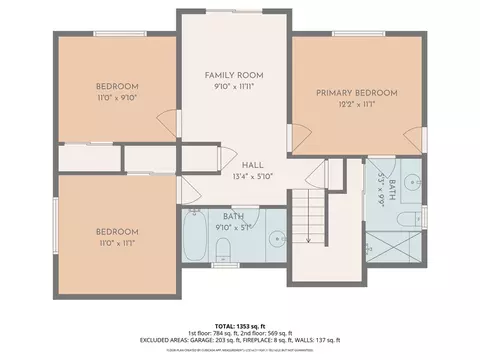 Floorplan - 26510 Placer Ln, Lake Arrowhead, CA 92352 photo 2 of 2