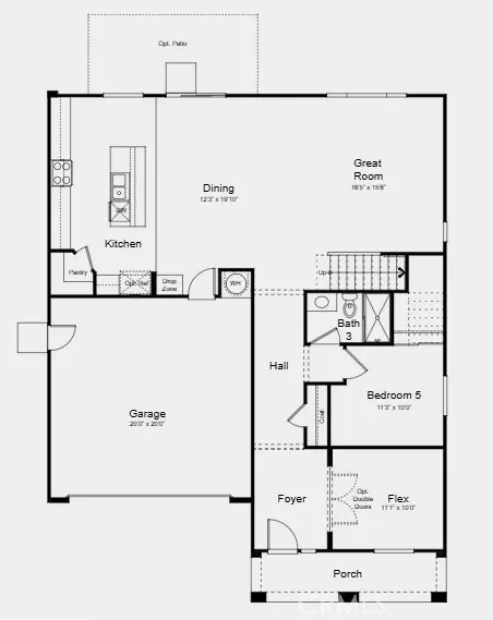 Floorplan - 9565 Glenmore Forest Dr, Riverside, CA 92508 photo 1 of 2