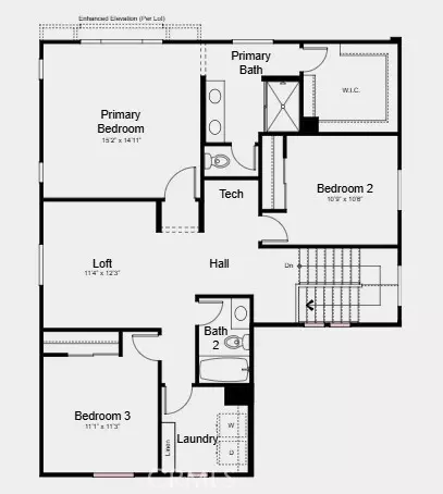 Floorplan - 9560 Glenmore Forest Dr, Riverside, CA 92508 photo 2 of 2