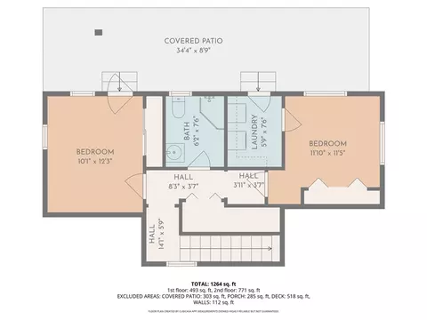 Floorplan - 176 Fir Ter, Cedar Glen, CA 92321 photo 1 of 3