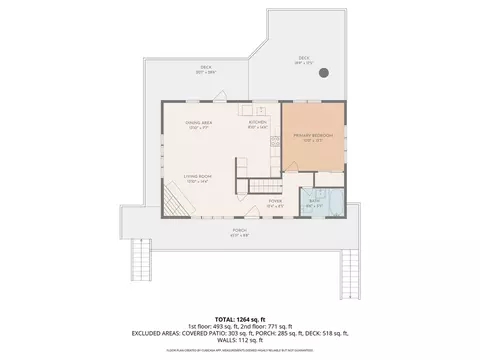 Floorplan - 176 Fir Ter, Cedar Glen, CA 92321 photo 2 of 3