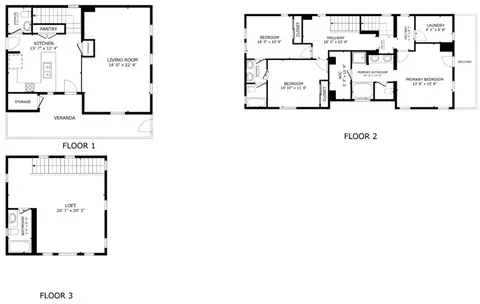 Floorplan - 4183 Via Napoli, Montclair, CA 91763 photo 1 of 1