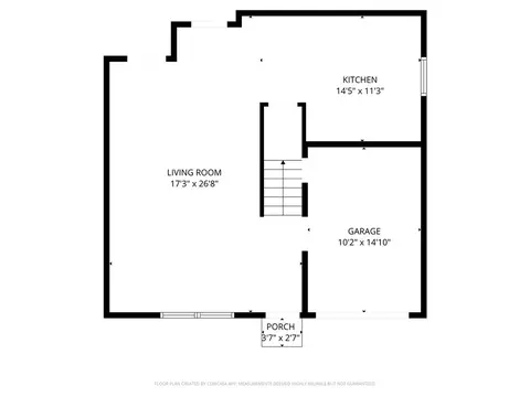 Floorplan - 590 Lanes End, Crestline, CA 92325 photo 1 of 3