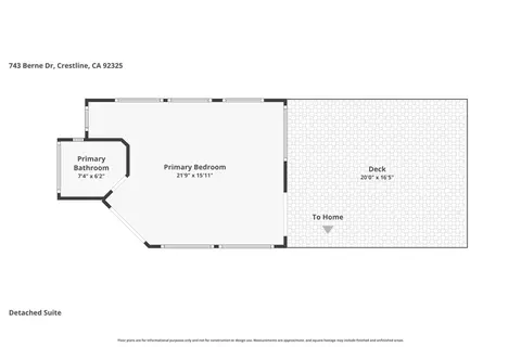 Floorplan - 743 Berne, Crestline, CA 92325 photo 1 of 4