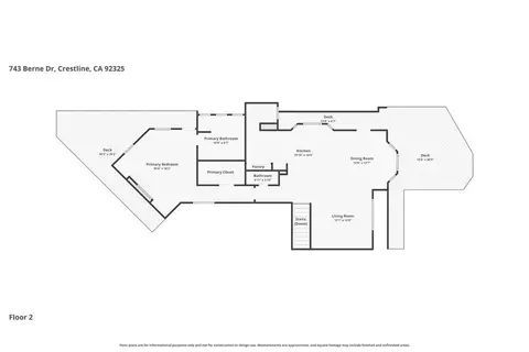 Floorplan - 743 Berne, Crestline, CA 92325 photo 4 of 4