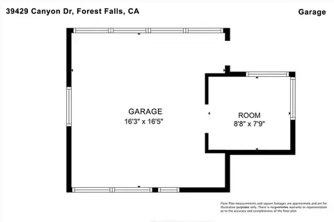 Floorplan - 39429 Canyon Dr, Forest Falls, CA 92339 photo 3 of 5