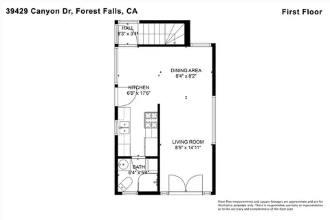 Floorplan - 39429 Canyon Dr, Forest Falls, CA 92339 photo 5 of 5