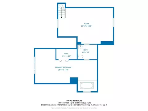 Floorplan - 202 Maple Dr, Lake Arrowhead, CA 92352 photo 1 of 1