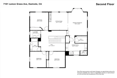 Floorplan - 7101 Lemon Grass Ave, Eastvale, CA 92880 photo 2 of 2