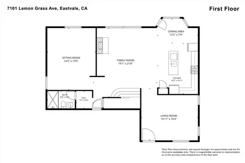 Floorplan - 7101 Lemon Grass Ave, Eastvale, CA 92880 photo 1 of 2