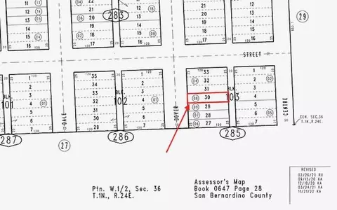 0 0647-285-08-0000 North Of Railroad Ave, Vidal, CA 92280