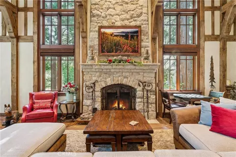 Living - 27596 High Knl, Lake Arrowhead, CA 92352 photo 2 of 8
