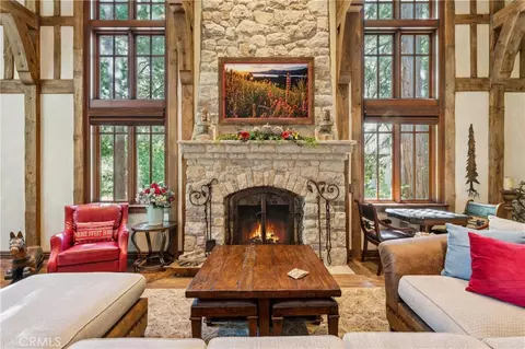 Living - 27596 High Knl, Lake Arrowhead, CA 92352 photo 2 of 8