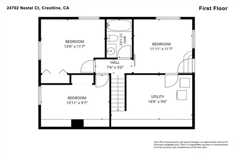 Floorplan - 24702 Nestal Ct, Crestline, CA 92325 photo 2 of 2