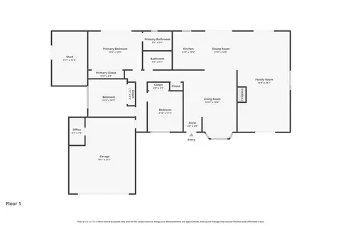Floorplan - 1171 Canyon View Ln, Colton, CA 92324 photo 1 of 1