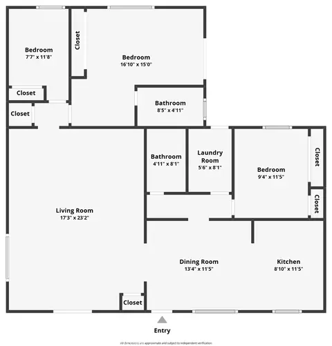 Floorplan - 863 B Ln, Big Bear City, CA 92314 photo 1 of 1