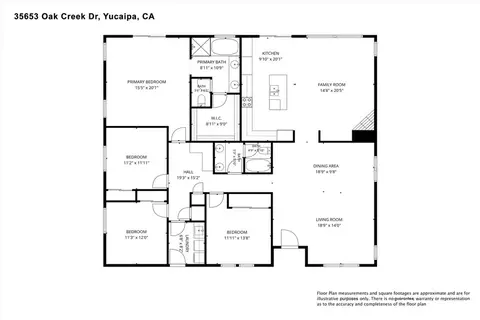 Floorplan - 35653 Oak Crk, Yucaipa, CA 92399 photo 1 of 1