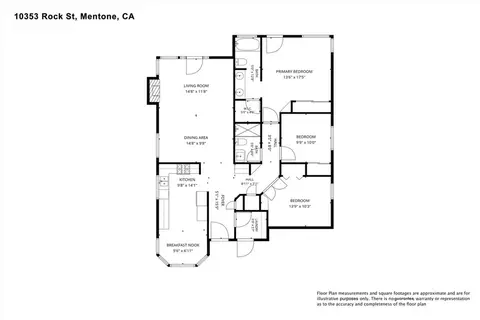 Floorplan - 10353 Rock, Mentone, CA 92359 photo 1 of 1