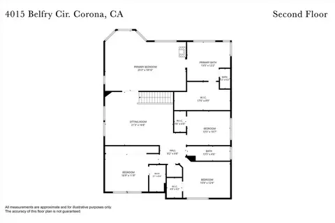 Floorplan - 4015 Belfry Cir, Corona, CA 92883 photo 2 of 2