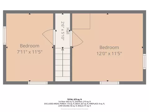 Floorplan - 380 Hemlock, Lake Arrowhead, CA 92352 photo 2 of 3