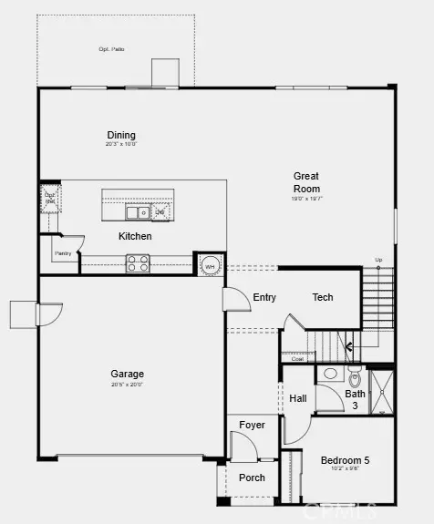 Floorplan - 9557 Glenmore Forest Dr, Riverside, CA 92508 photo 1 of 2
