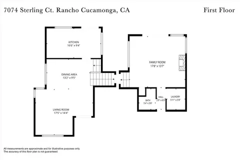 Floorplan - 7074 Sterling Ct, Rancho Cucamonga, CA 91701 photo 1 of 2