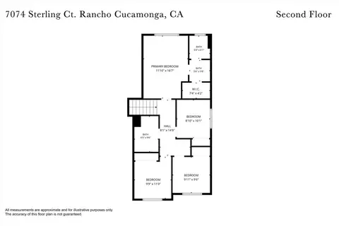 Floorplan - 7074 Sterling Ct, Rancho Cucamonga, CA 91701 photo 2 of 2