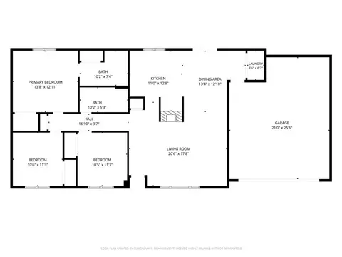 Floorplan - 11922 Bornite Ave, Hesperia, CA 92345 photo 1 of 1