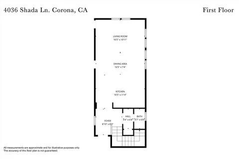 Floorplan - 4036 Shada Ln, Corona, CA 92883 photo 1 of 2