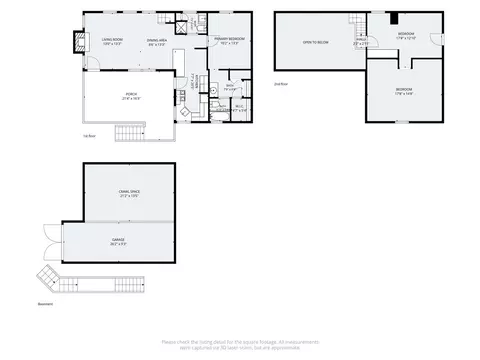 Floorplan - 28815 Cedar, Lake Arrowhead, CA 92352 photo 1 of 1