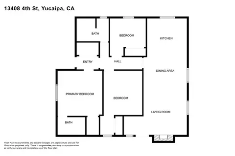 Floorplan - 13408 4th St, Yucaipa, CA 92399 photo 1 of 2