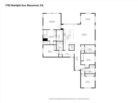Floorplan - 1782 Starlight Ave, Beaumont, CA 92223 photo 1 of 1