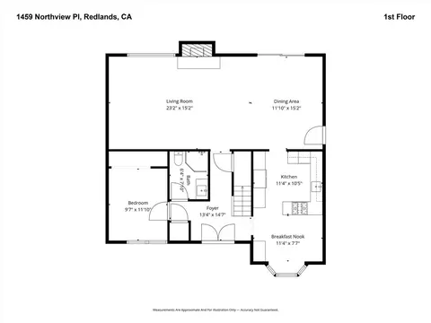 Floorplan - 1459 Northview, Redlands, CA 92374 photo 1 of 2