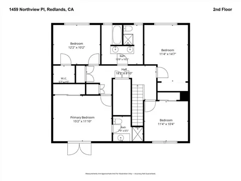 Floorplan - 1459 Northview, Redlands, CA 92374 photo 2 of 2