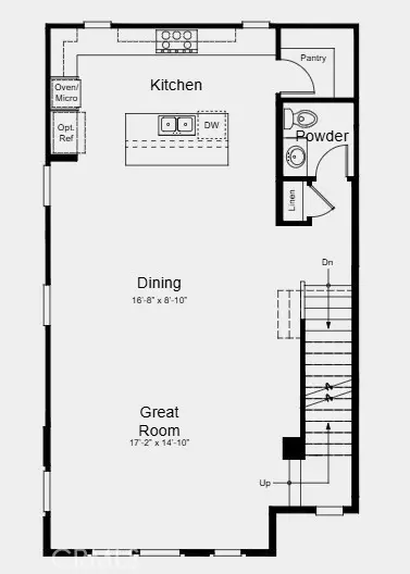 Floorplan - 1072 E Overlook Dr, Orange, CA 92867 photo 2 of 3