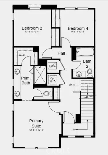 Floorplan - 1079 E Scenic Dr, Orange, CA 92867 photo 3 of 4