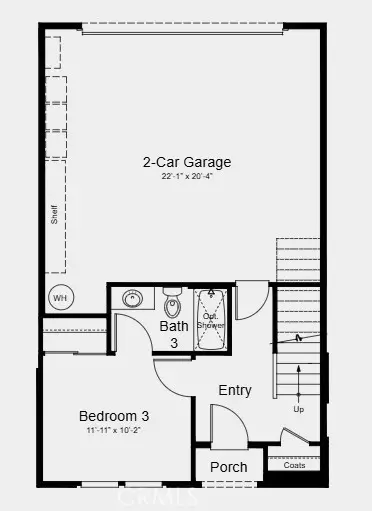 Floorplan - 1079 E Scenic Dr, Orange, CA 92867 photo 1 of 4