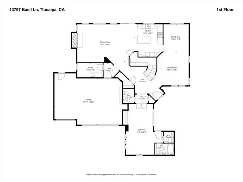 Floorplan - 13797 Basil Ln, Yucaipa, CA 92399 photo 2 of 2