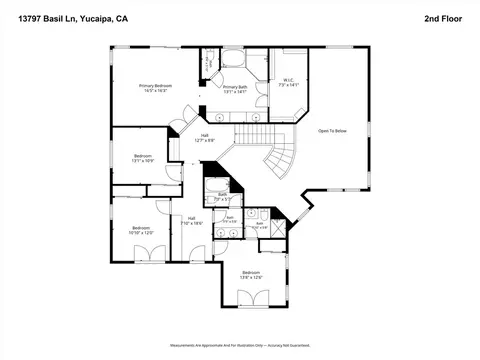 Floorplan - 13797 Basil Ln, Yucaipa, CA 92399 photo 1 of 2