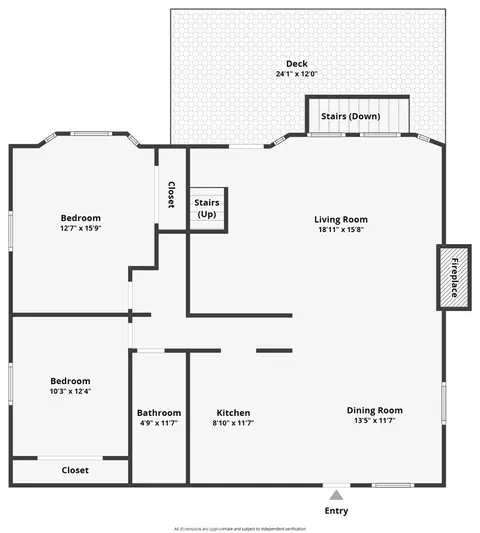 Floorplan - 248 Vista Ave, Sugarloaf, CA 92386 photo 2 of 2