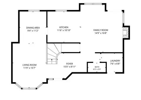 Floorplan - 5703 Evergem Ave, Palmdale, CA 93552 photo 1 of 3