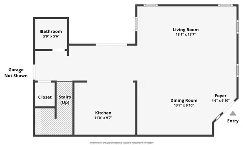 Floorplan - 4953 Cedarbrook Ln, Riverside, CA 92504 photo 1 of 2