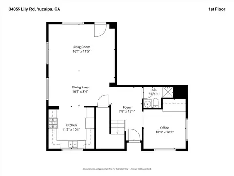 Floorplan - 34055 Lily Rd, Yucaipa, CA 92399 photo 1 of 2